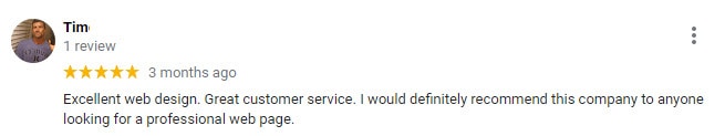 5-star review by a plumber